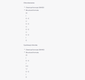 Chemical Structures and Formulas