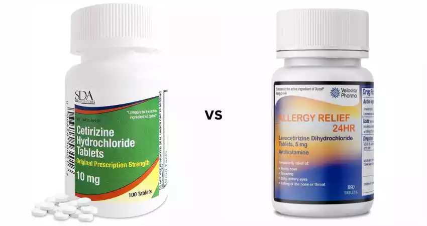 Difference Between Cetirizine and Levocetirizine Dihydrochloride