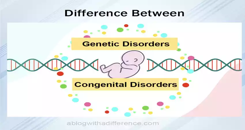 Difference Between Genetic and Congenital Disorders