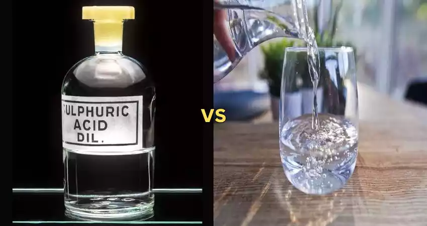Difference Between Weak Acid and Dilute Acid