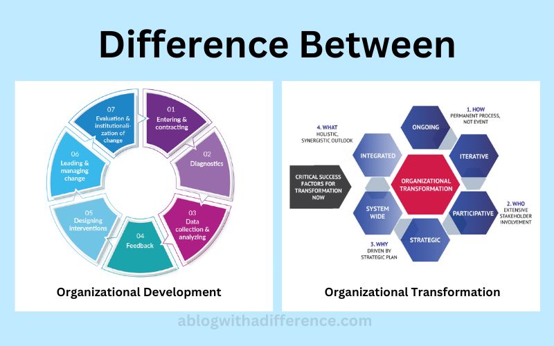 Difference Between Organizational Development and Organizational Transformation