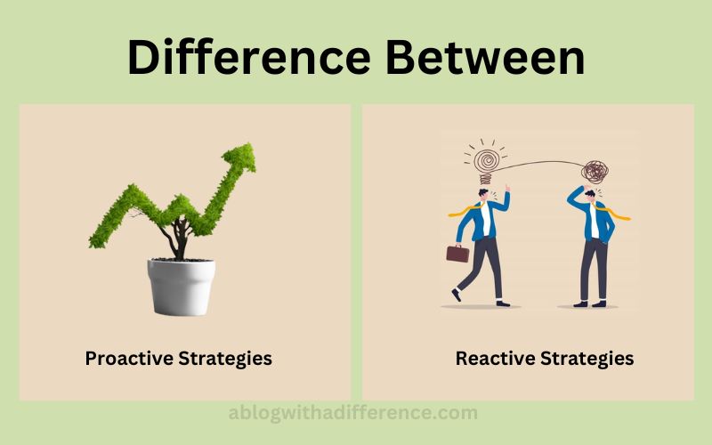 Difference Between Proactive and Reactive Strategies