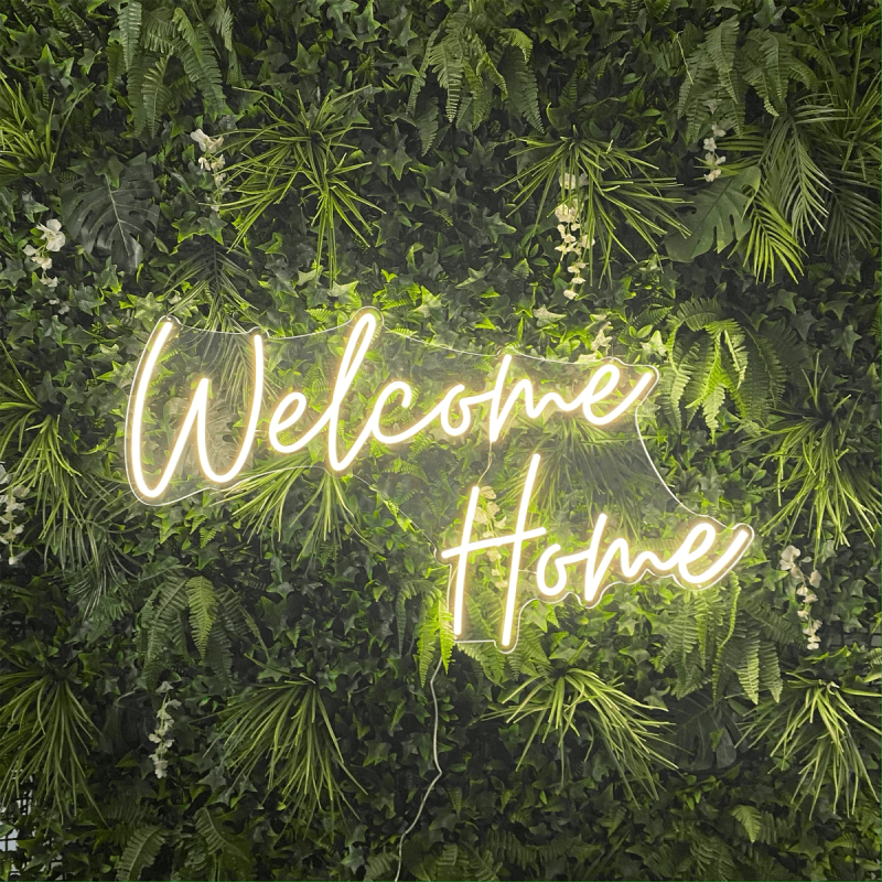 30 Creative Neon Sign and Plant Wall Ideas