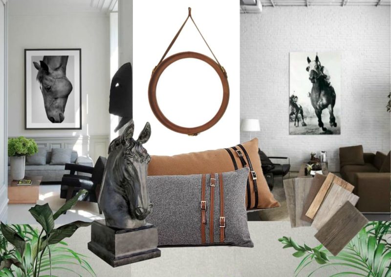 Elevate Your Space with Equestrian Leather Decor